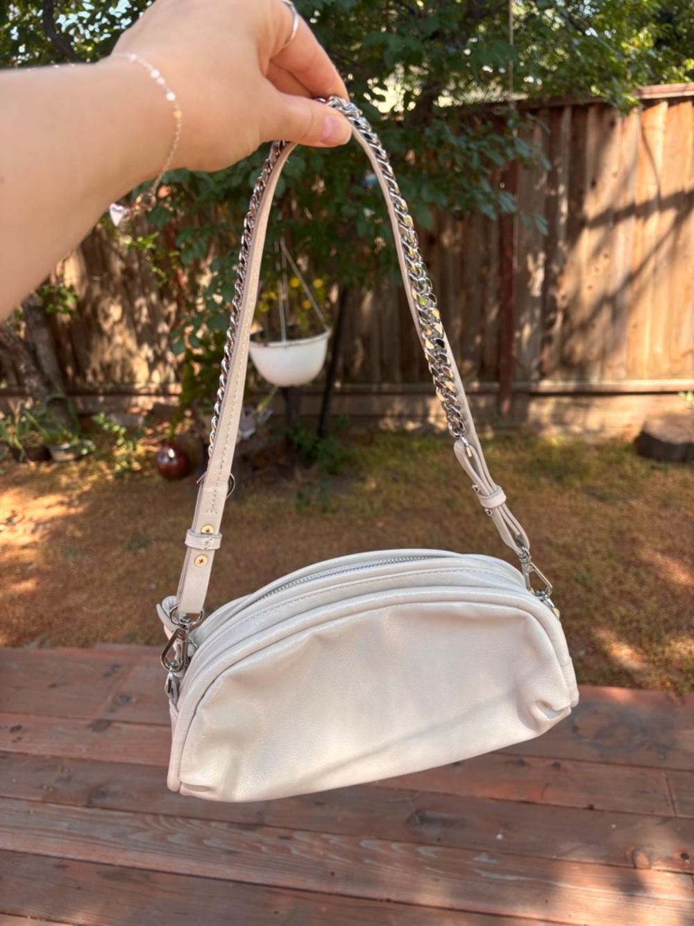 New! ZARA perfect summer  Shoulder Bag with Chain Strap